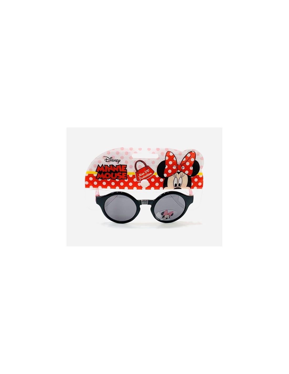 Farmacia Fuentelucha | Gafas de sol Disney Minnie Mouse niña negra y roja