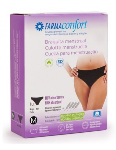 Farmacia Fuentelucha | Braga Menstrual Farmaconfort 1 unidad Talla M