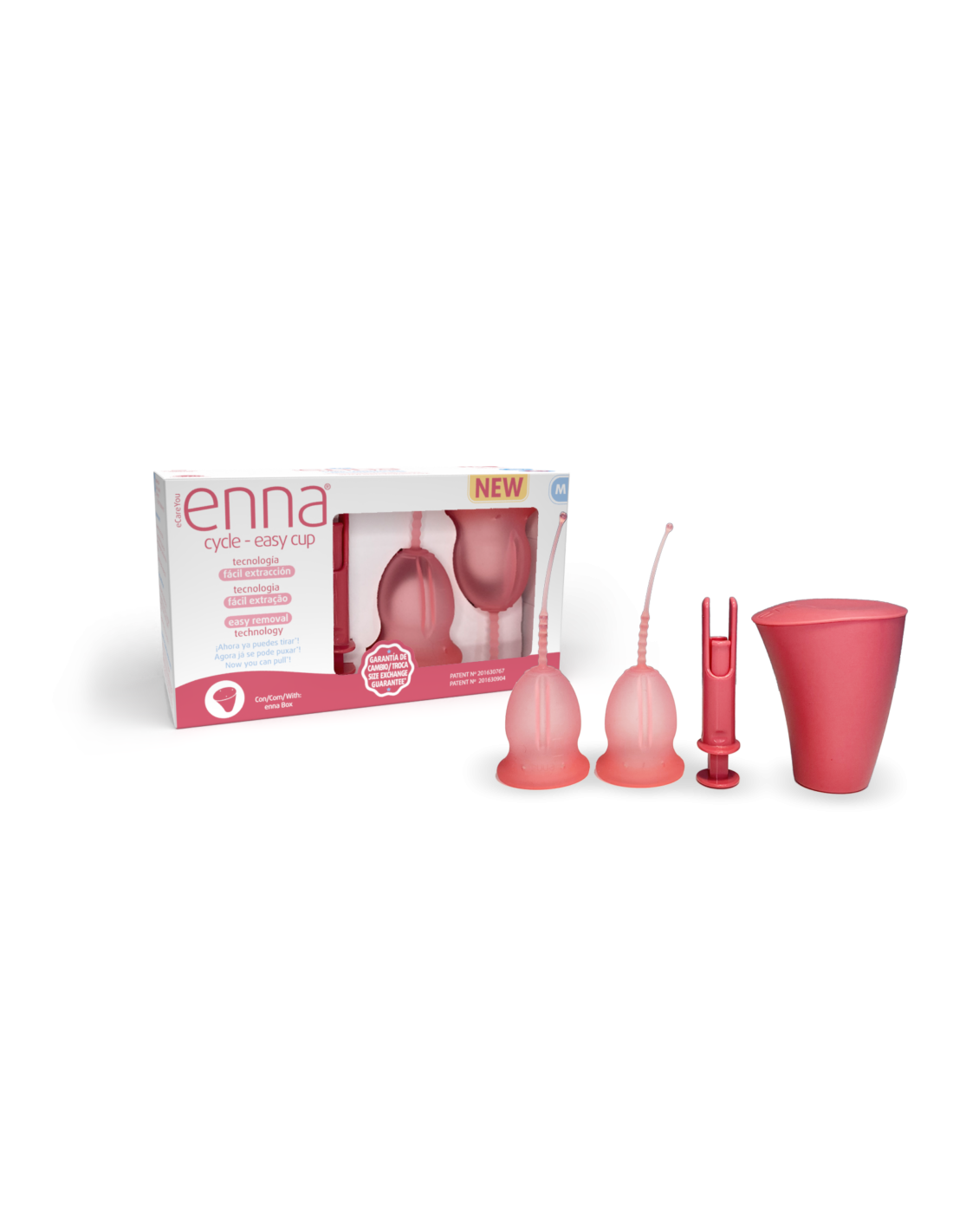 Farmacia Fuentelucha |Enna Cycle Easy Cup Copa Menstrual talla S con  aplicador