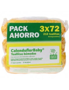 Farmacia Fuentelucha | Calenduflorbaby Triplo Toallitas Calendula 3x72  toallitas