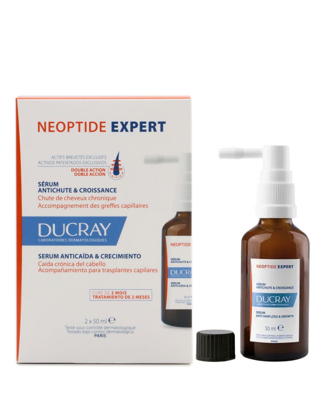 Farmacia Fuentelucha | Ducray Neoptide Expert Sérum Anticaída y Crecimiento  2 x 50ml