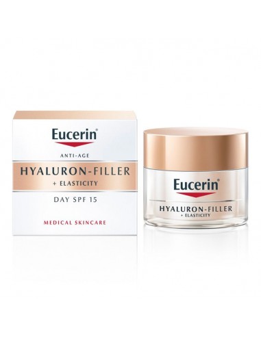 Farmacia Fuentelucha | Eucerin Hyaluron Filler Elasticity Crema de Día SPF  15 50 ml
