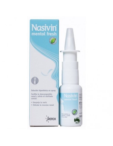 Nasivin mentol fresh Spray nasal | Farmacia Fuentelucha